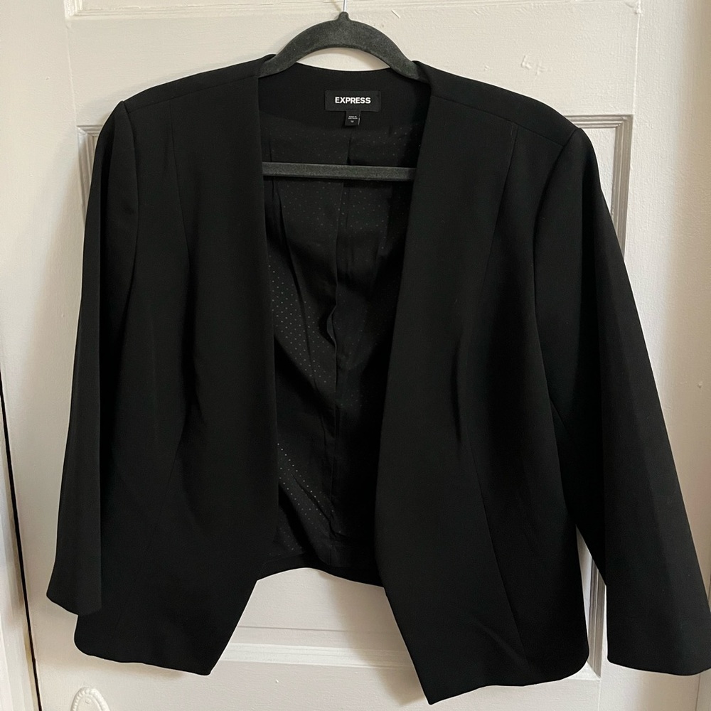 Black women’s blazer. Size 16